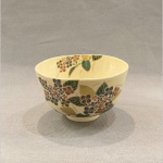 福本未来「色絵額紫陽花茶碗」