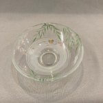 硝子メダカ平茶碗
